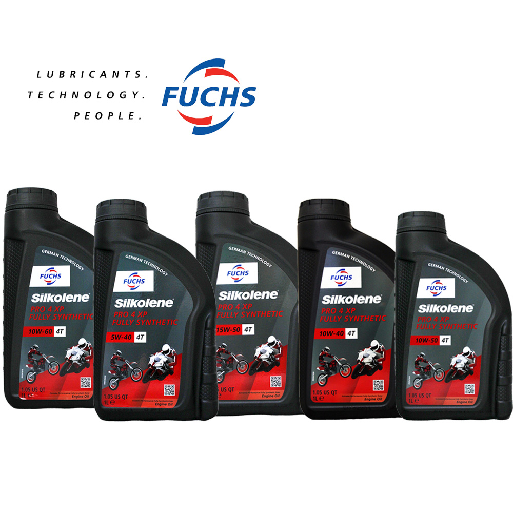 【易油網】FUCHS silkolene XP 4T 5W40/10W40/10W50 賽克龍 全合成酯類機油