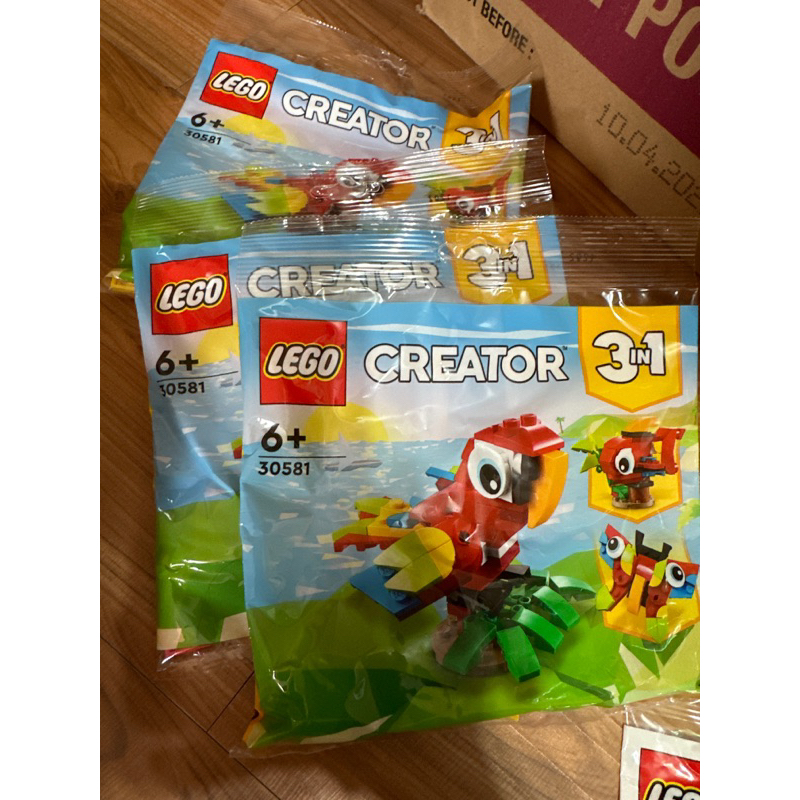 全新LEGO 30581 創意系列 熱帶鸚鵡