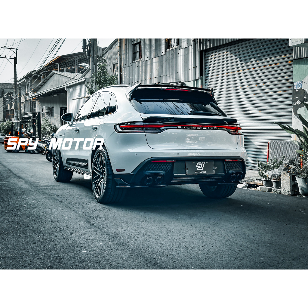 【SPY MOTOR】保時捷 Porsche Macan G3 碳纖維尾翼
