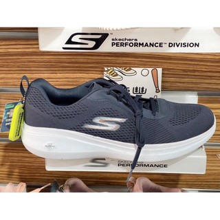 大灌體育👟SKECHRES運動鞋GORUN FAST 慢跑鞋 訓練 舒適 透氣 低筒 藍 男 55106nvy