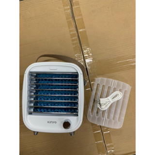 【KINYO 時尚復古水冷扇 UF-1908】冰冷扇 移動式冷氣 空調扇 噴霧水冷扇 電風扇 USB風扇 微型冷氣機