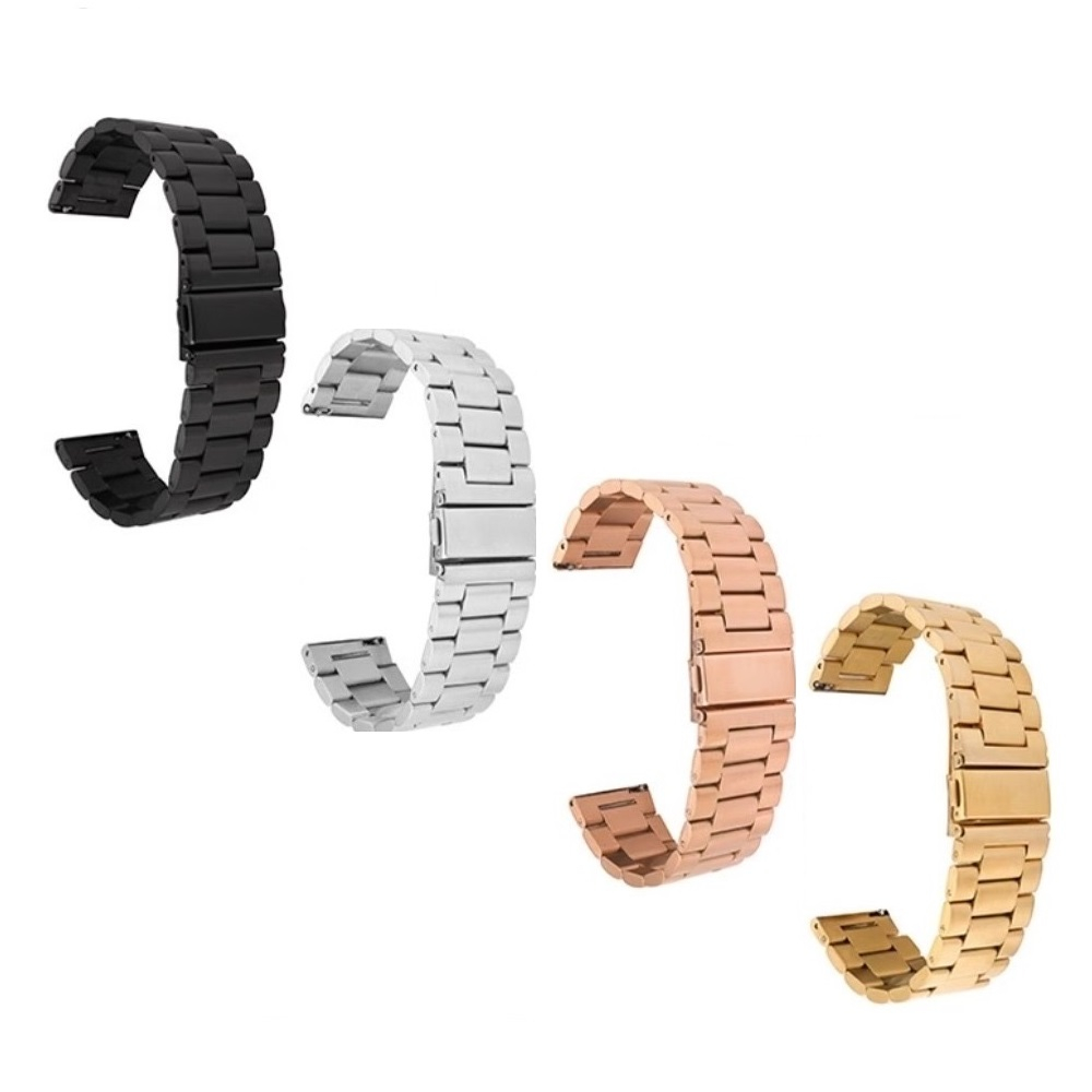 【三珠不鏽鋼】Ticwatch E 錶帶寬度 20MM 錶帶 彈弓扣 錶環 金屬 替換 連接器