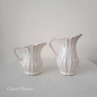 【拾花商行】日本CLAY NOMA牛奶壺陶瓷花器 CC120481-100
