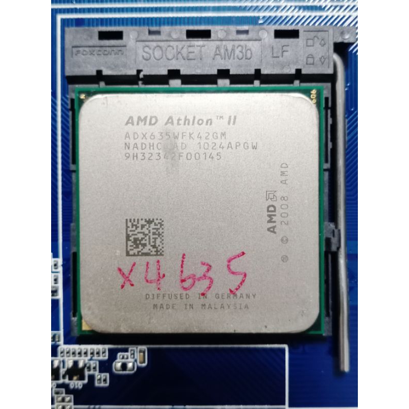 AMD Athlon II X4 635 2.9GHz 4核心 95W AM3腳位 處理器 無內建顯示 升級換下 現貨