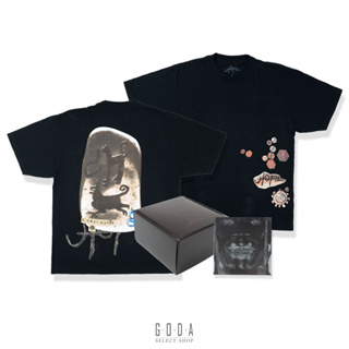 【TRAVIS SCOTT UTOPIA B5 BOX SET PACK】(短T/CD組合包)｜黑色 TSUT-BS10