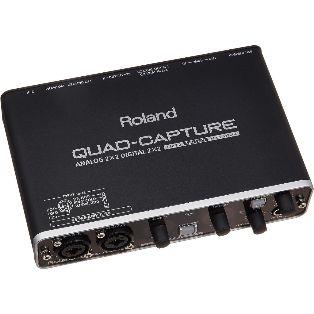 日本直接出貨 Roland QUAD-CAPTURE UA-55  音訊介面
