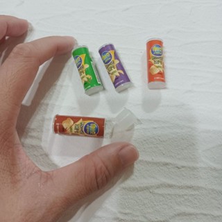 5迷你微縮模擬模型娃娃屋配件洋芋片盒食玩