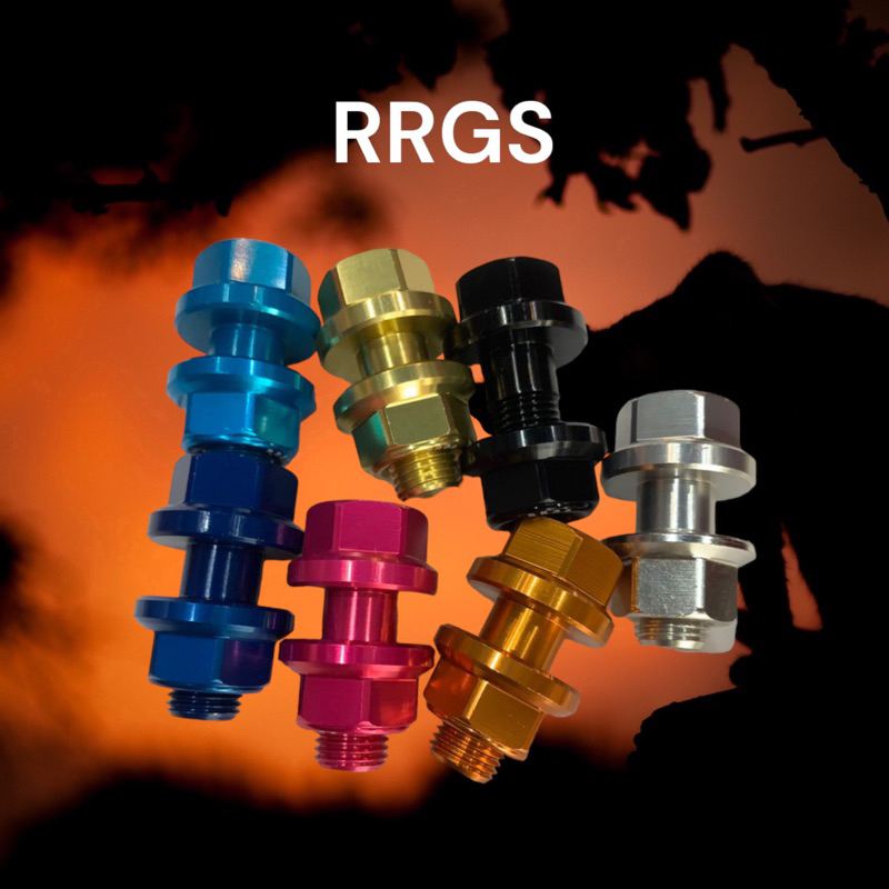 超級材料庫 RRGS 排氣管分離吊架用鋁合金螺絲 規格M14*48L 牙1.5 材質7075 （一組含螺母）顏色有七種🔥