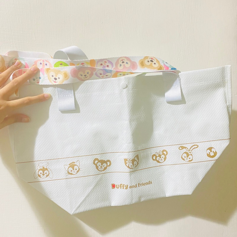 香港迪士尼 達菲熊正版環保購物袋