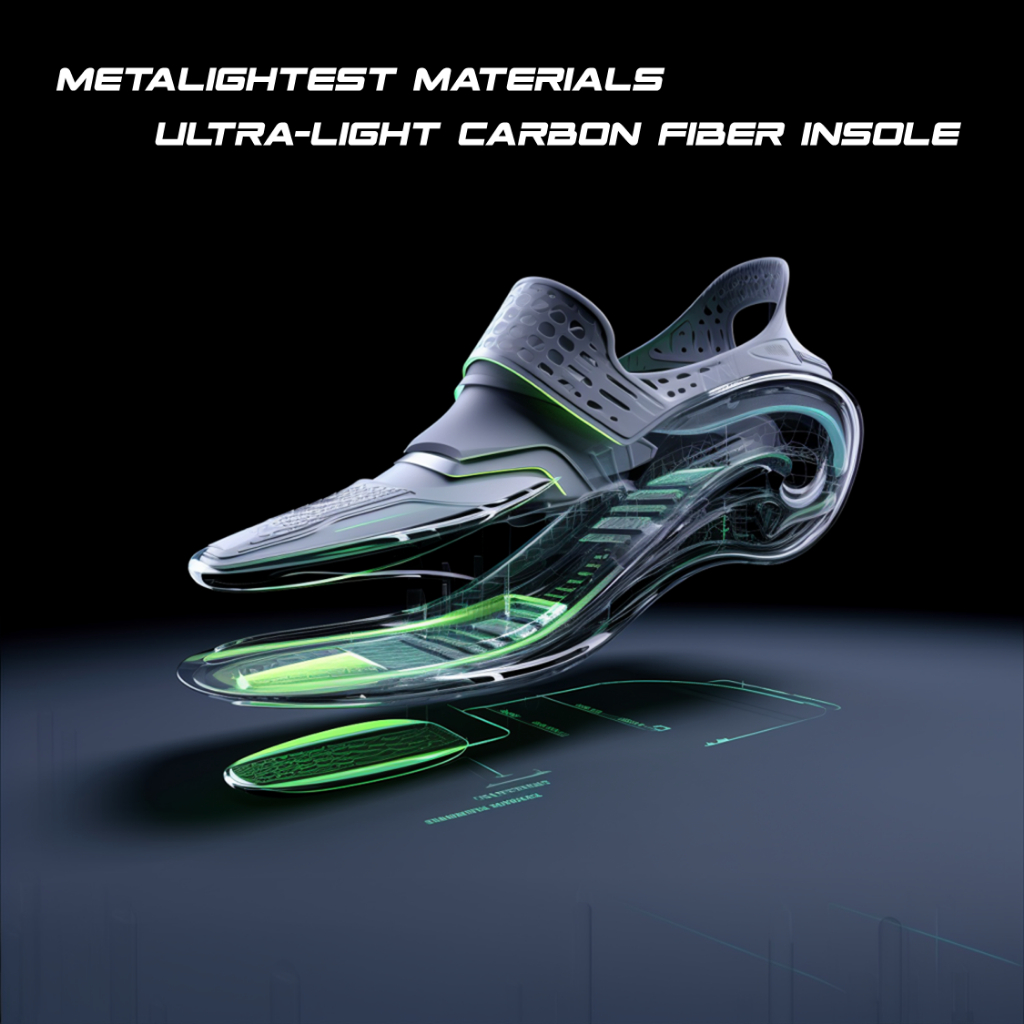 （台灣現貨、極速出貨）Carbon fiber 卡夢 輕量化碳纖維跑步/高爾夫增強鞋墊，增強爆發力