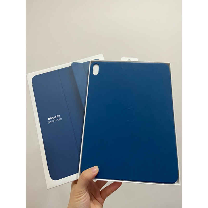/二手約8-9成新/便宜賣/iPad air 5聰穎雙面夾（海藍色）