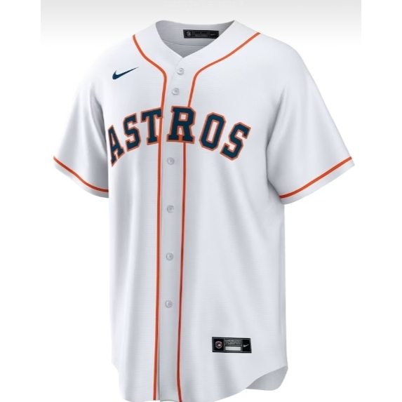[全新]休士頓太空人主場球衣 Nike Houston Astros White Replica Team Jersey