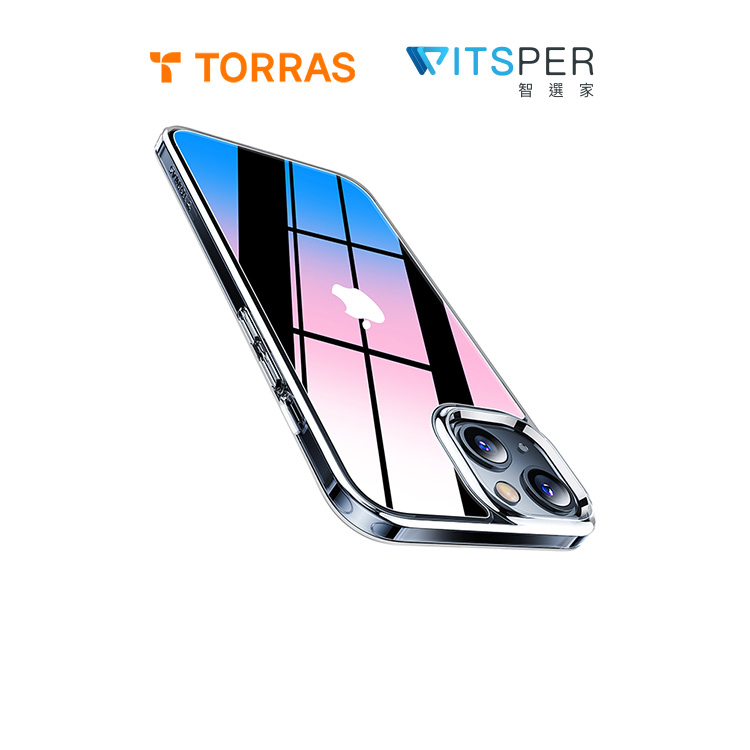 TORRAS Diamond iPhone抗黃化透明防摔手機殼｜鑽石般晶透 鑽石級防護｜WitsPer智選家