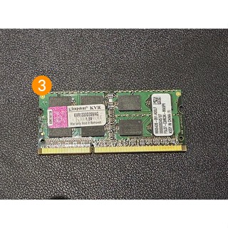 Kingston Apacer elixir 聯強 電腦筆電記憶體DDR3 256MB 512MB 1GB 2GB 4G