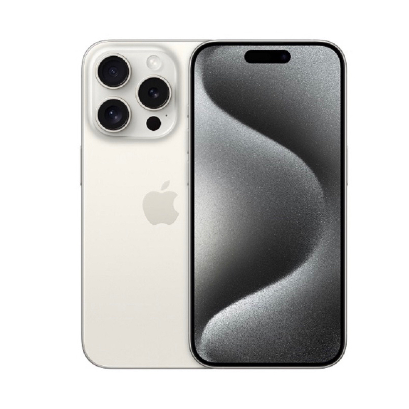 Apple IPhone 15 Pro 256GB 白色(現貨,全新未拆封/可面交/台灣公司貨/保固一年)