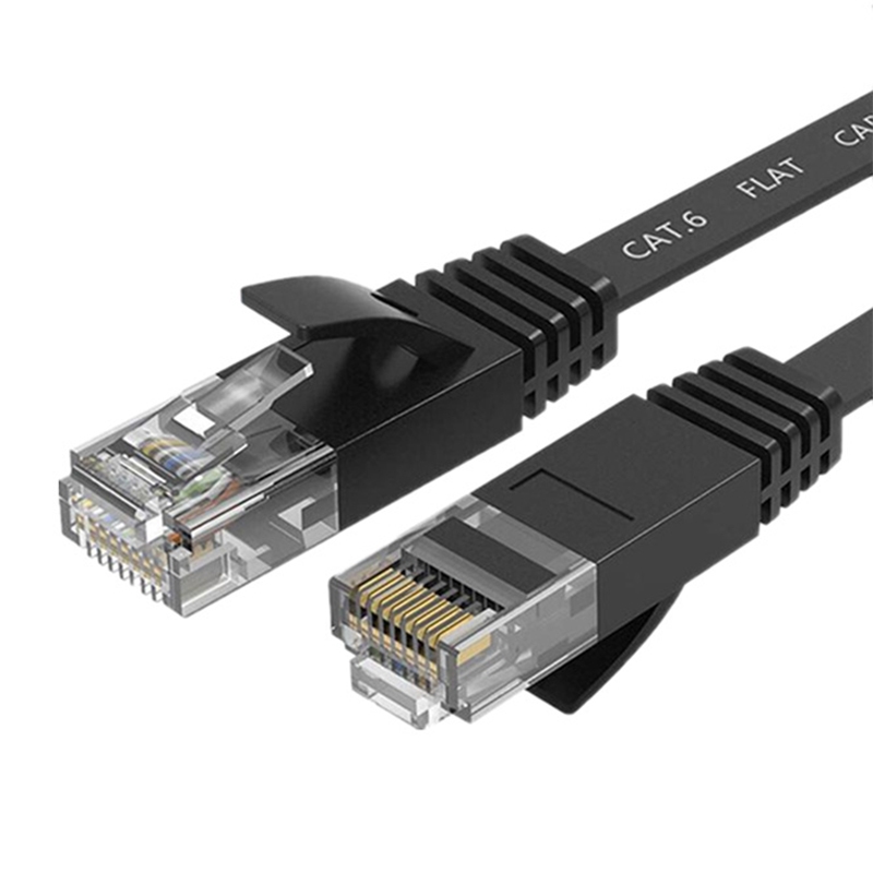 易控王 CAT6扁平網路線RJ45網路線 純銅線材水晶頭 扁線 ADSL 超薄高速網路線(30-60x)