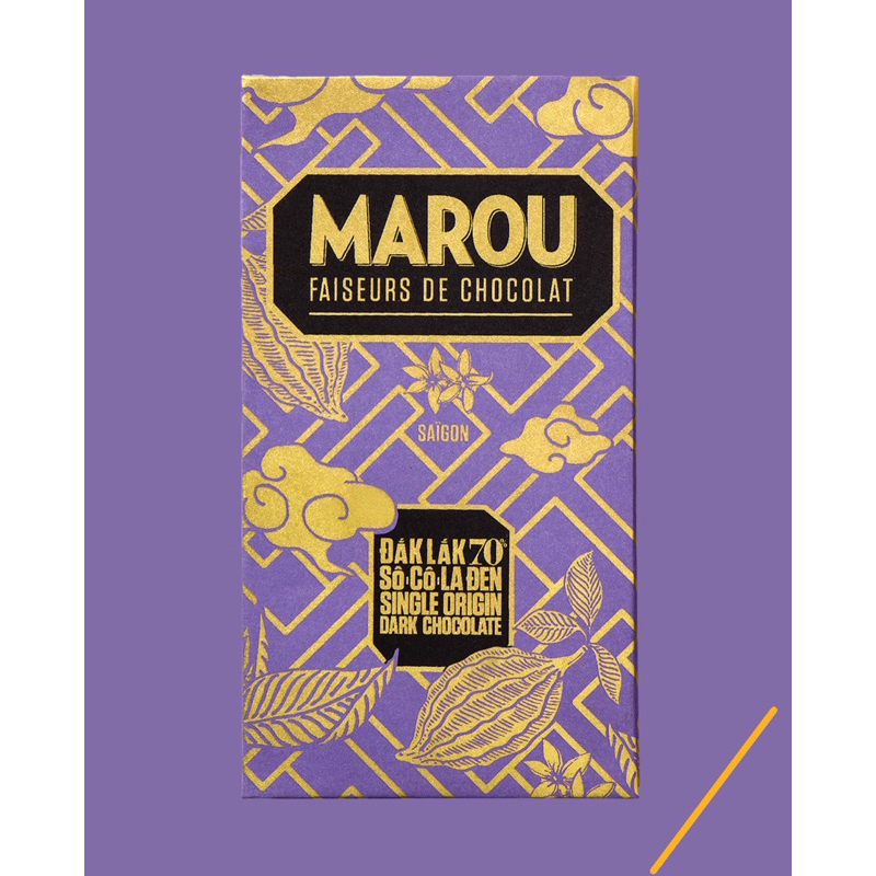 【預購】MAISON MAROU - 越南精品巧克力 - DAK LAK 70% 80g