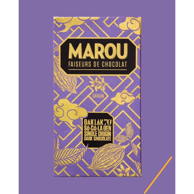 【預購】MAISON MAROU - 越南精品巧克力 - DAK LAK 70%