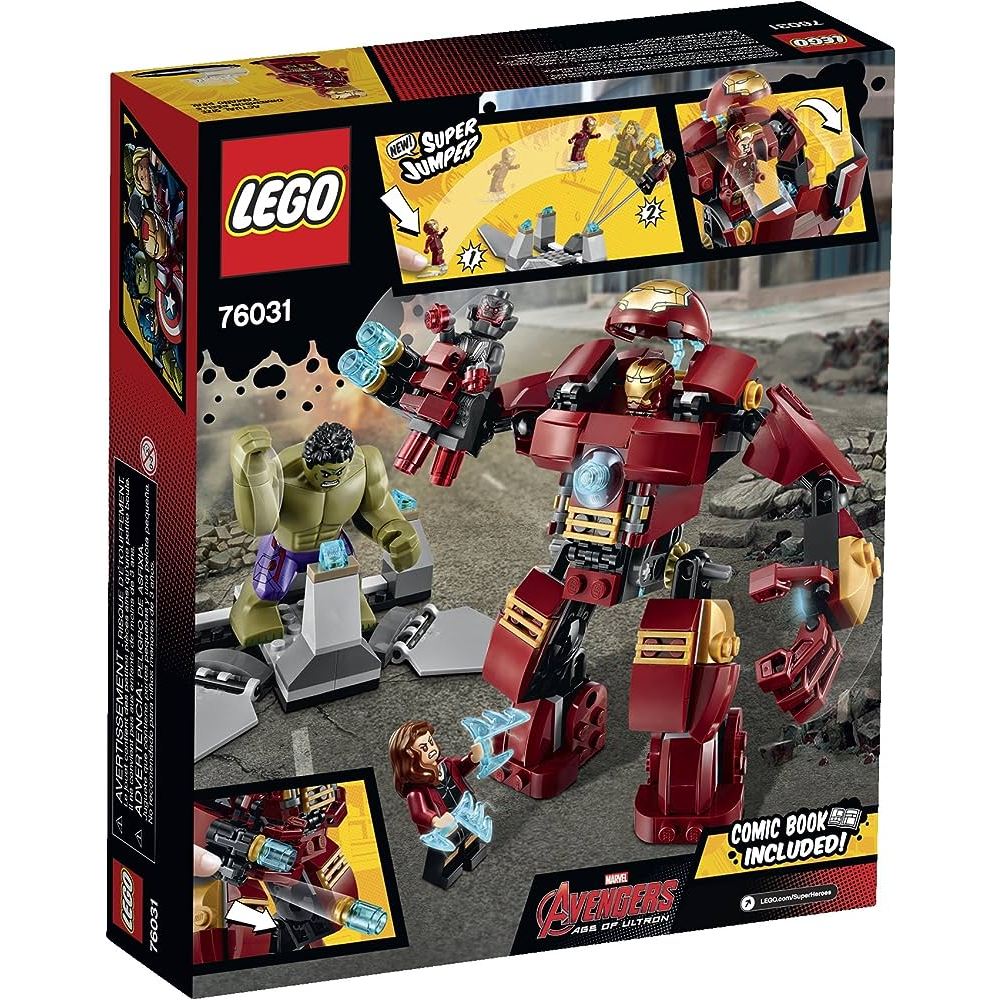 全新 未拆 LEGO 樂高 復仇者聯盟 系列 76031 The Hulk Buster 反浩克裝甲 鋼鐵人 浩克 正版