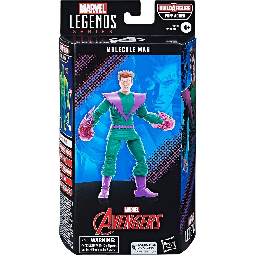 『致格殿』漫威 Marvel Legends 分子人 molecule man 腹毒蛇 套組 全新現貨
