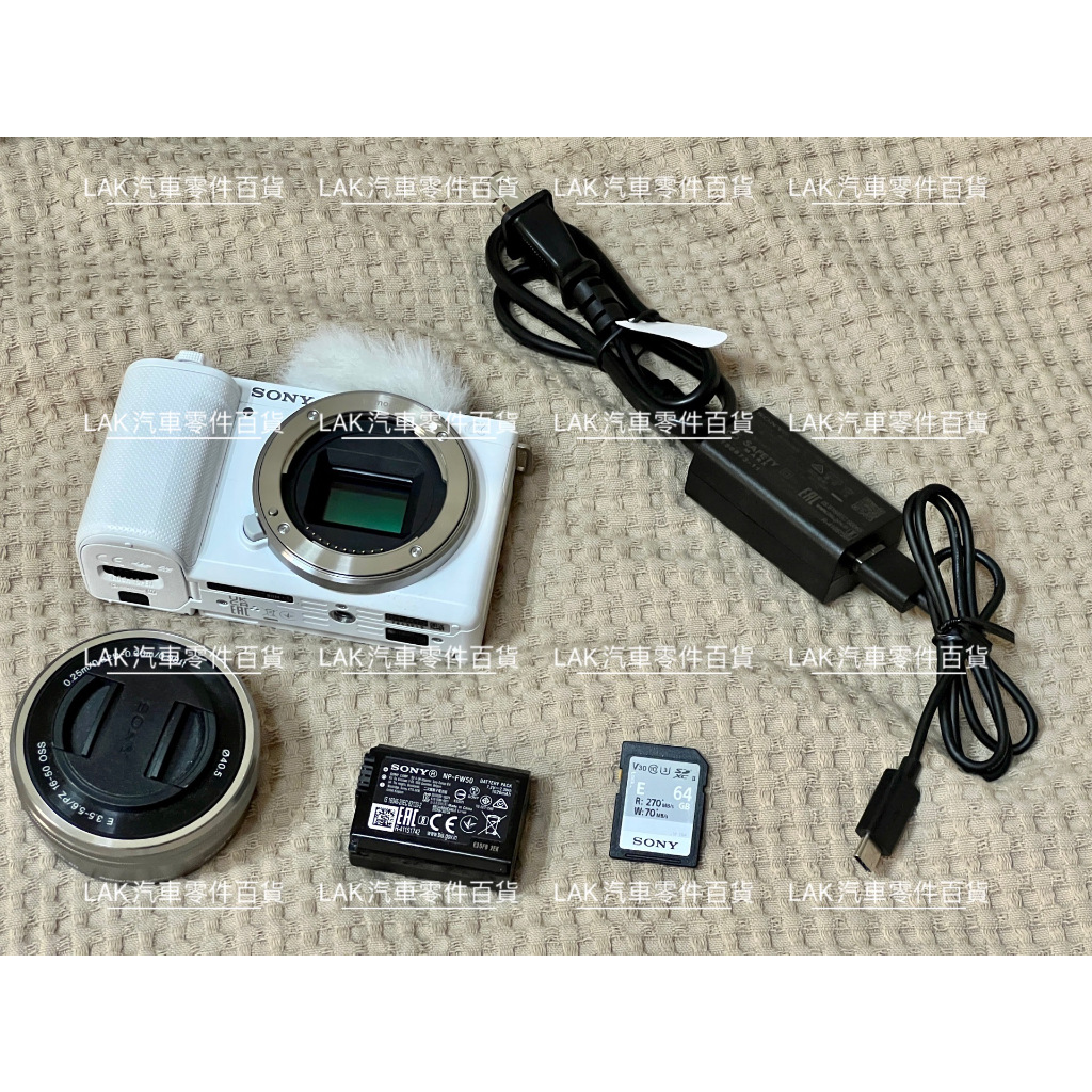 ❤現貨❤ SONY 數位單眼相機 ZV-E10L / 16-50mm 鏡頭 / 記憶卡 Youtuber新手必買