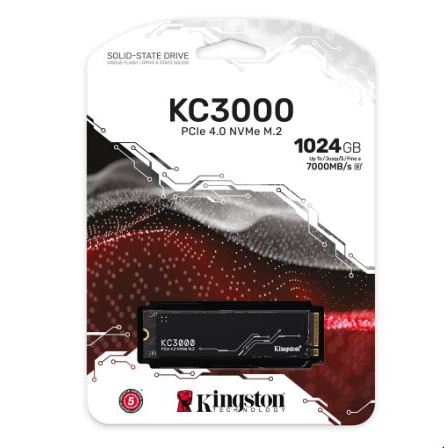 金士頓 KC3000 512G / 1TB / 2TB Gen4 PCIe SSD