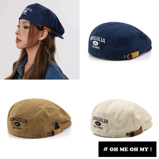 現貨D/復古英倫風前進帽/刺繡文字小偷帽/棉質帆布前進帽/可調節前進帽/潮流鴨舌帽/反戴貝蕾帽/男生帽子