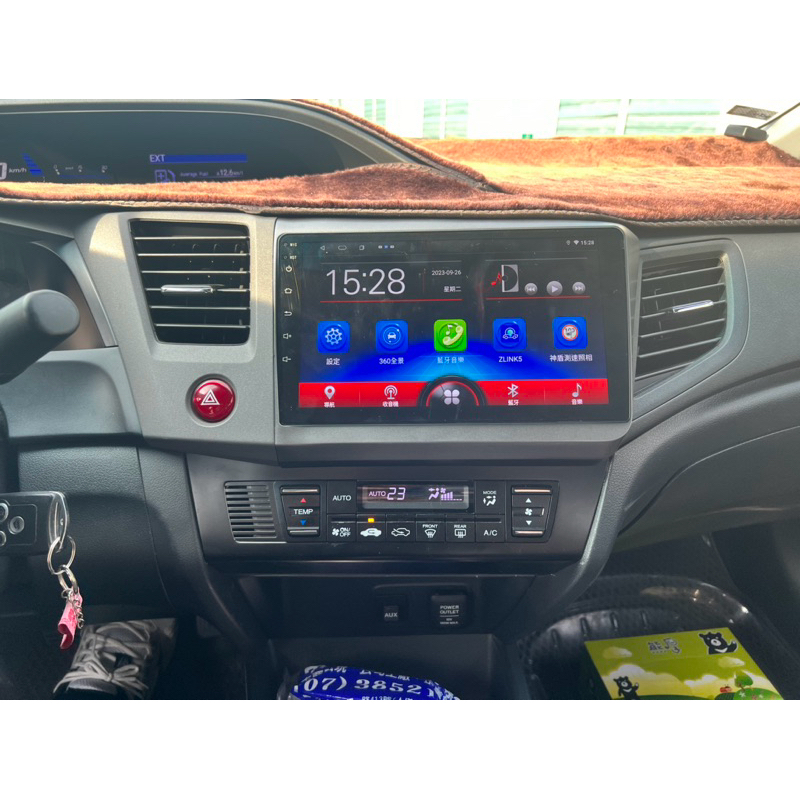 本田Civic 喜美9代 九代 K14 安卓機 Android 安卓版觸控螢幕主機導航/USB/方控/藍芽/環景360