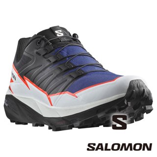 【SALOMON 法國】THUNDERCROSS 男健行鞋『海洋藍/黑/珊瑚紅』472961