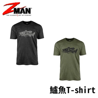 Z-MAN 混紡纖維 鱸魚T-SHIRT 路亞短T