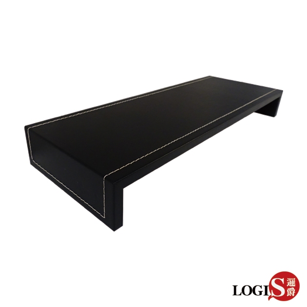 LOGIS 皮革螢幕架 LS-3SS 置物架 鍵盤收納架 顯示器增高架 桌上架