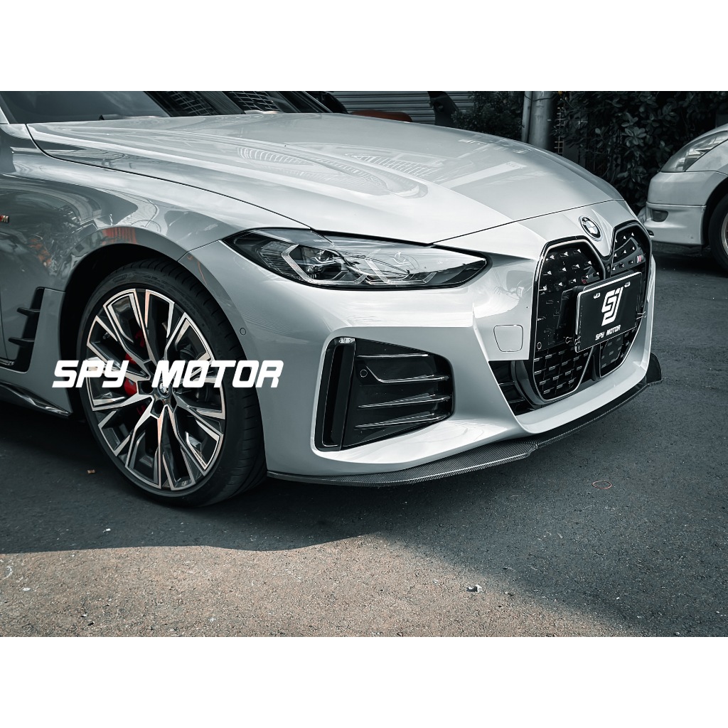 【SPY MOTOR】BMW I4 M50 碳纖維前下巴 側裙 後下巴 定風翼