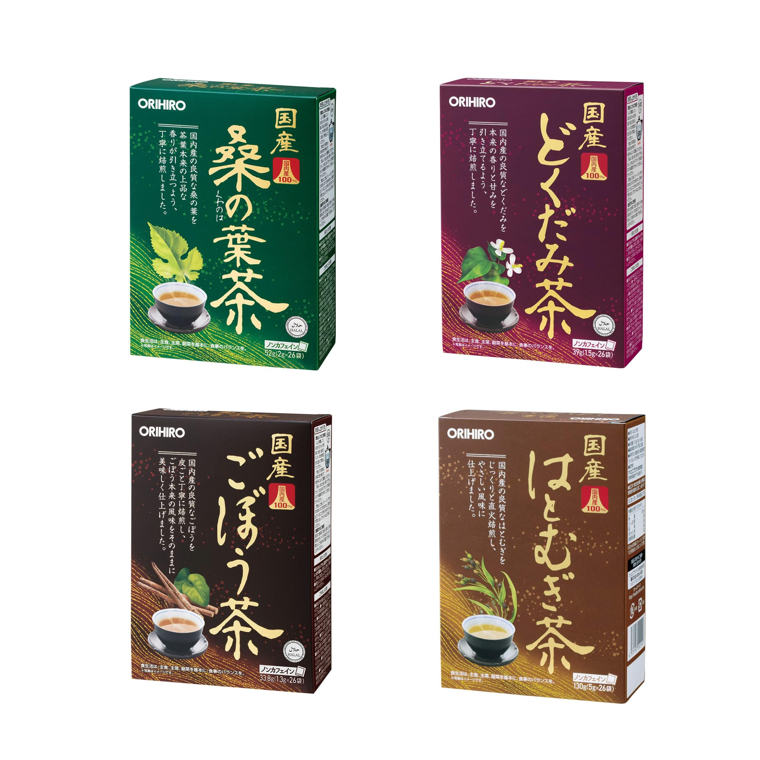 日本直送 Orihiro 牛蒡茶、桑葉茶、薏仁茶、魚腥草茶 日本茶 茶包 100%日本國產健康養生茶