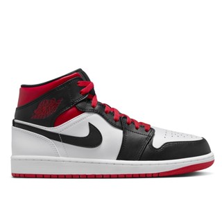 nike air jordan 1 mid black toe 白黑紅【a-kay0】【dq8426-106】