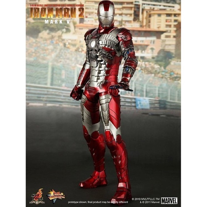 全新 野獸國 Hot Toys MMS145 漫威 鋼鐵人 ironman 1/6 馬克5 mk5