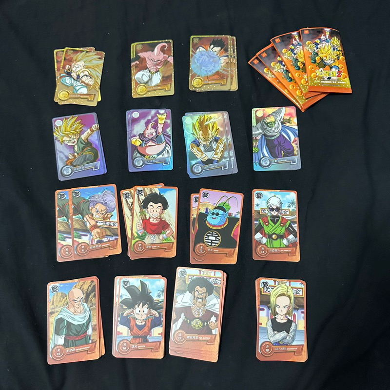 七龍珠麥當勞 R卡  特南克斯 克林 界王 賽亞超人 天津飯 悟天 撒旦先生 人造人18號