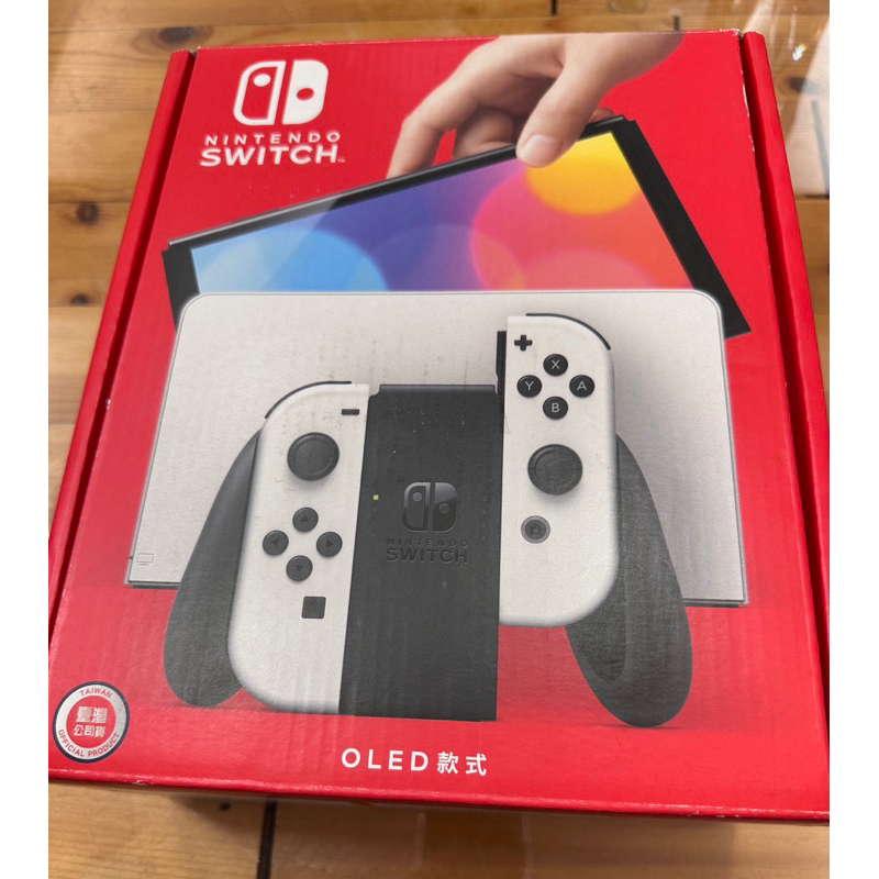 [二手］Nintendo 任天堂 Switch OLED款式 白色 主機(台灣公司貨)