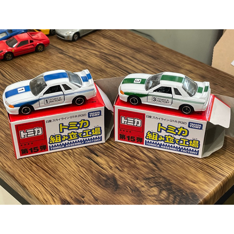 TOMICA  多美 組立工場 4星 第15彈 NISSAN SKYLINE GT-R R32 日產 跑車