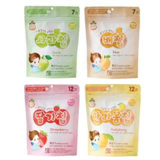 [BB store 佳嬰] 韓爸田園日記 寶寶水果片 果乾 蘋果 草莓 水梨 餅乾 副食品