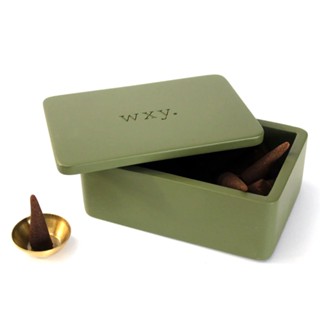 英國 WXY 恬靜香錐（白鼠尾草）天然塔香居家香氛香塔 精油香薰擴香蠟燭香薰 室內薰香空間薰香 香水香芬薰香塔禮盒錐香