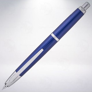 日本 PILOT 百樂 Capless Decimo 18K 鋼筆: 深藍色/Deep Blue
