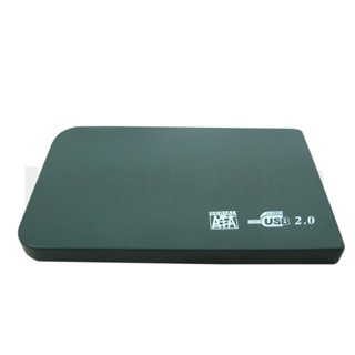 鋁製 2.5 吋 SATA 硬碟轉接盒 USB 2.0 外接式硬碟盒 烤漆拉絲高質感，不需螺絲扣入式設計 HEC2S02