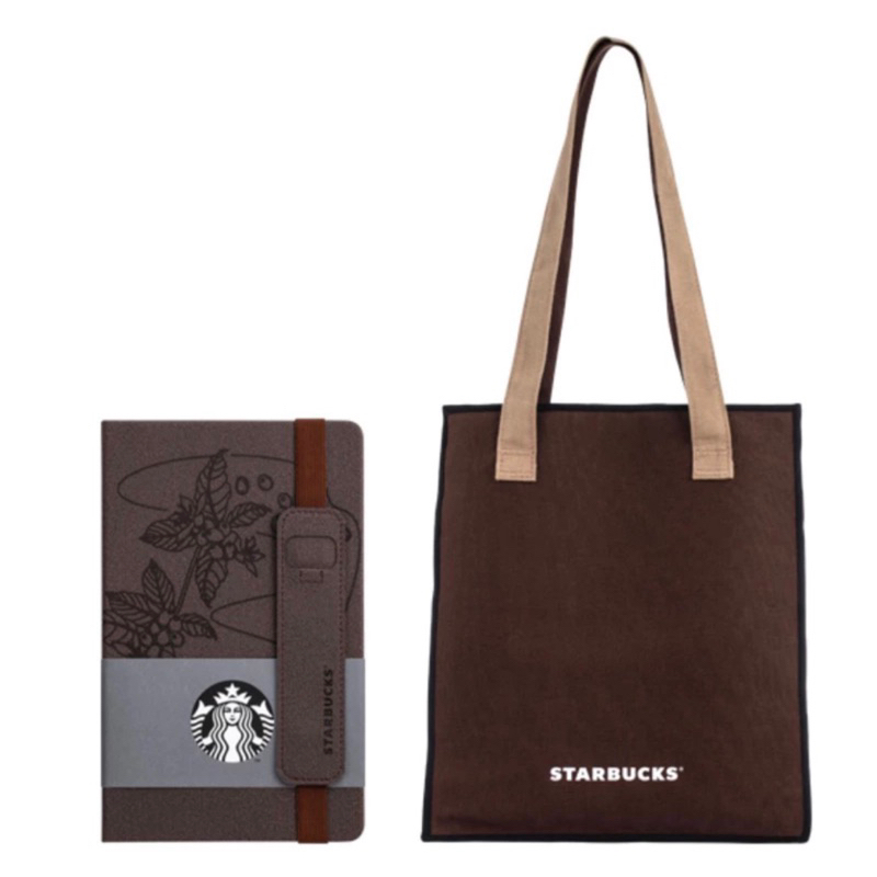 星巴克 →Starbucks 現貨2024年曆 含12張買一送一券 24年曆提袋組產地 深咖啡