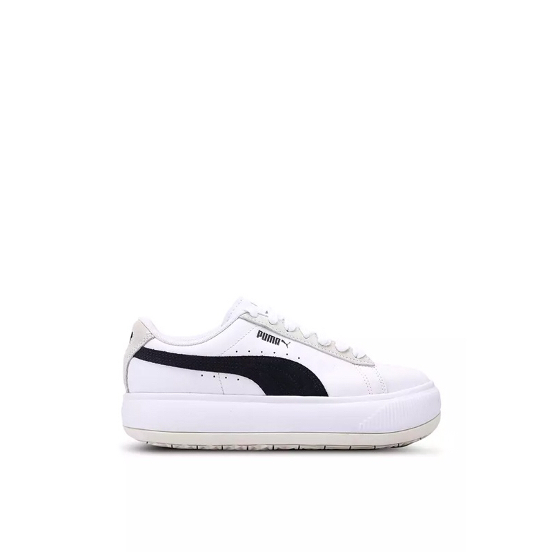 PUMA Suede Mayu Mix Wn’s 休閒鞋 女鞋 白黑色23.5號 蔡依林款 Jolin 38258101