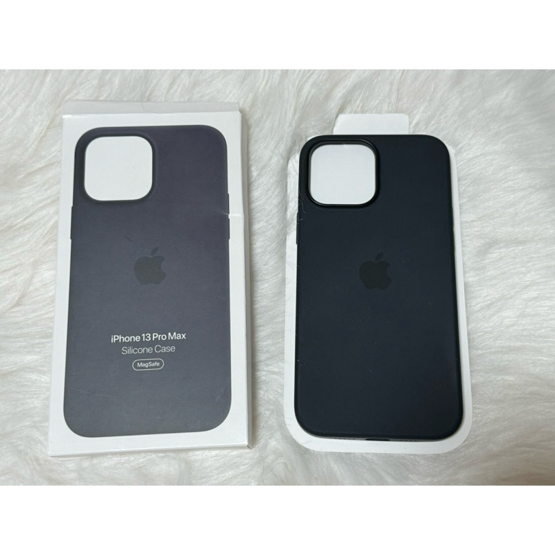 apple iphone 13 pro max 原廠矽膠殼黑色
