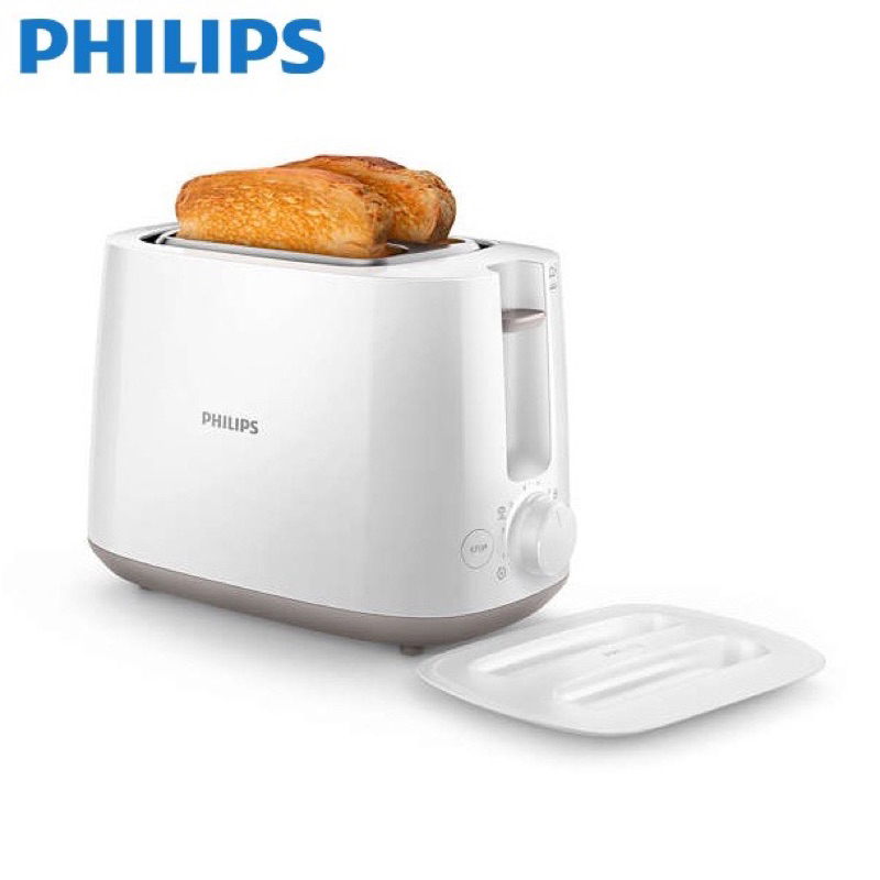 PHILIPS 飛利浦電子式智慧型厚片烤麵包機 吐司機 HD2582 / 白色