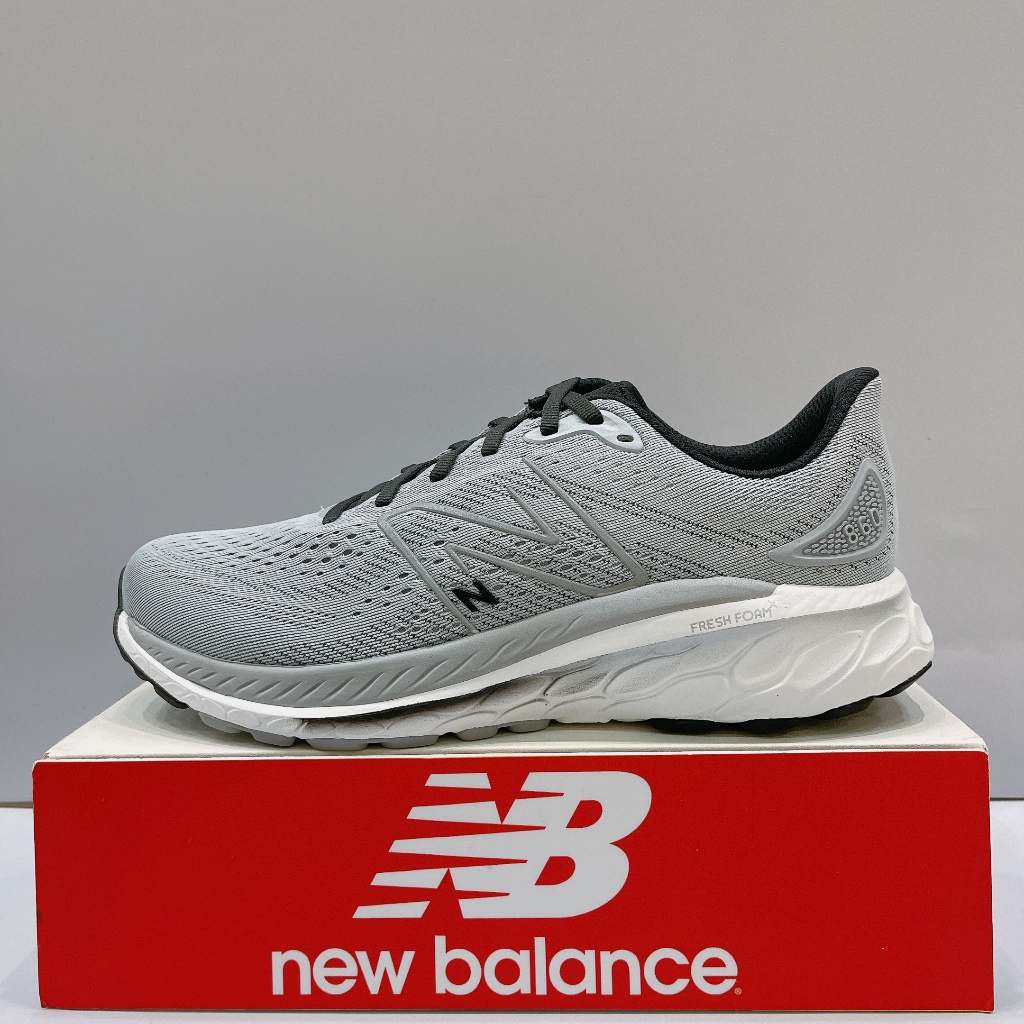 New Balance 860 男生 灰色 4E寬楦 舒適 緩震 運動 慢跑鞋 M860A13