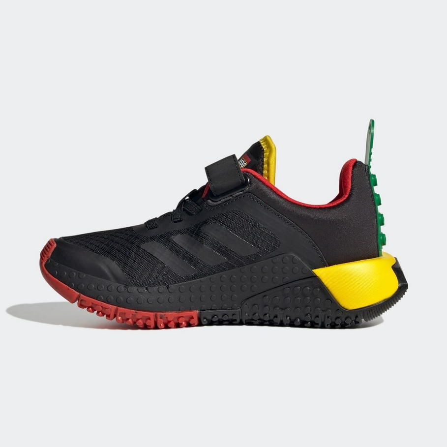 ADIDAS 中童 大童 慢跑鞋 運動鞋  LEGO Sport DNA EL K 舒適 好穿  黑彩 HQ1311