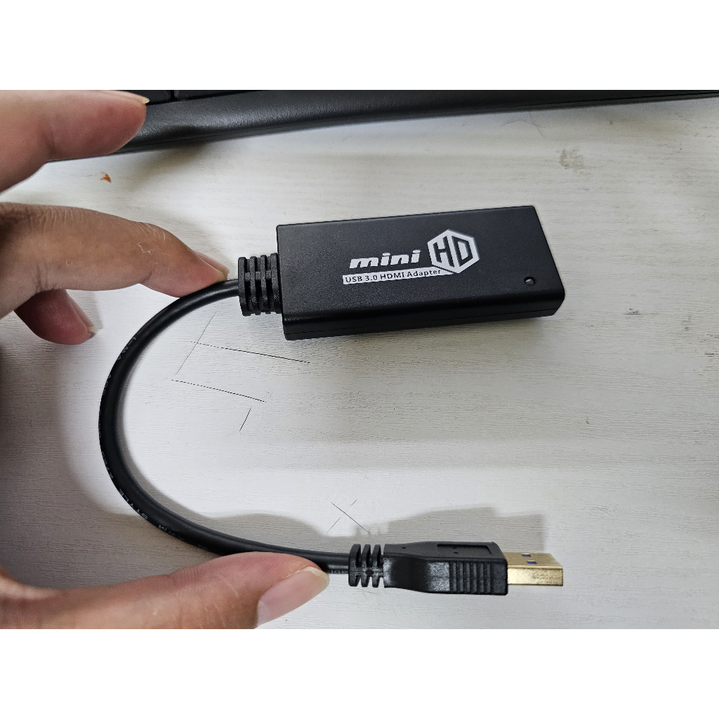 USB3.0 轉 HDMI 外接顯示卡 筆電多螢幕轉接卡 筆電USB轉HDMI 僅拆封用過一次 二手出清