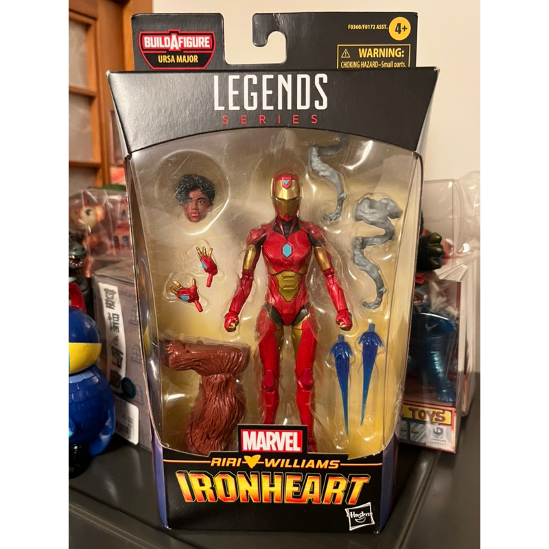 日版 Marvel legends 鋼鐵心 Ironheart 鋼鐵人 孩之寶 含baf 六吋 6吋